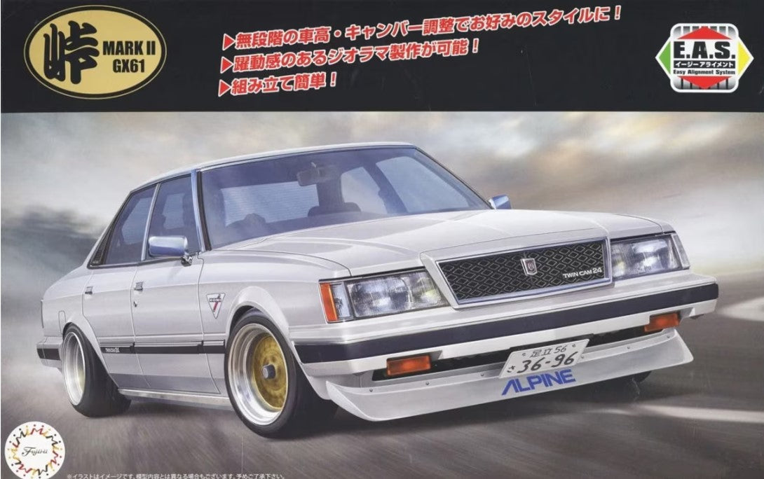 1/24 Toyota Mark II GX61 Twincam24 4-Door Car
