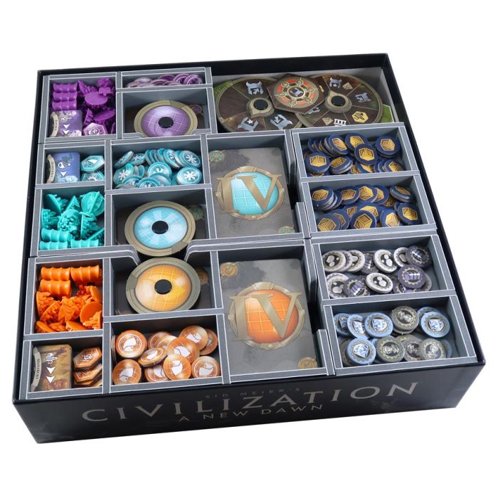 Box Insert: Civilization: A New Dawn - Cats In Hat Inc.