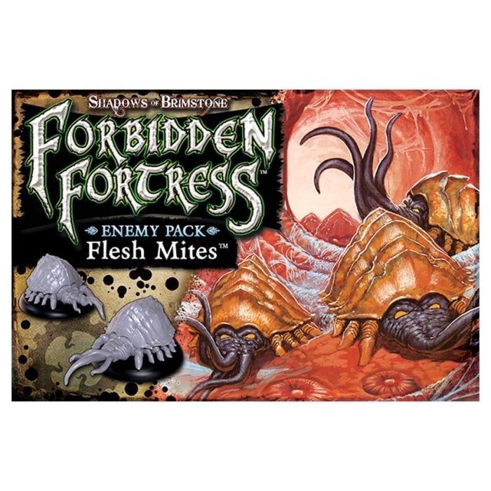 Shadows Of Brimstone: Flesh Mites Enemy Pack - Cats In Hat Inc.