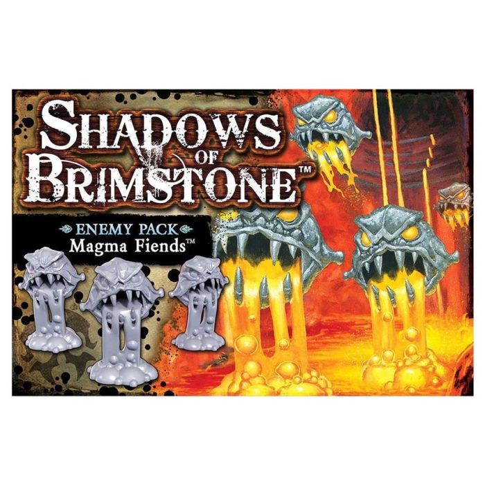 Shadows Of Brimstone: Magma Fiends Enemy Pack - Cats In Hat Inc.