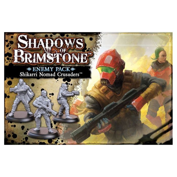 Shadows Of Brimstone: Shikarri Nomad Crusaders Enemy Pack - Cats In Hat Inc.