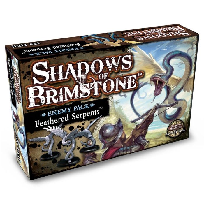 Shadows Of Brimstone: Enemy Pack: Feathered Serpents - Cats In Hat Inc.
