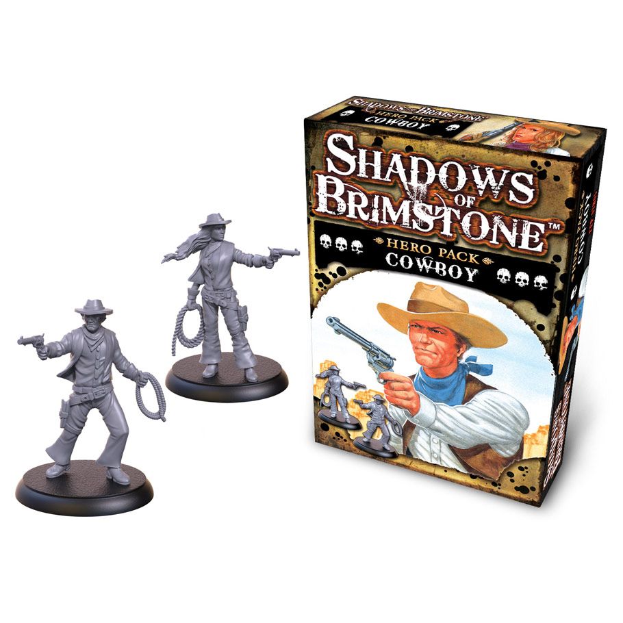 Shadows of Brimstone: Hero Pack: Cowboy By Flying Frog Productions