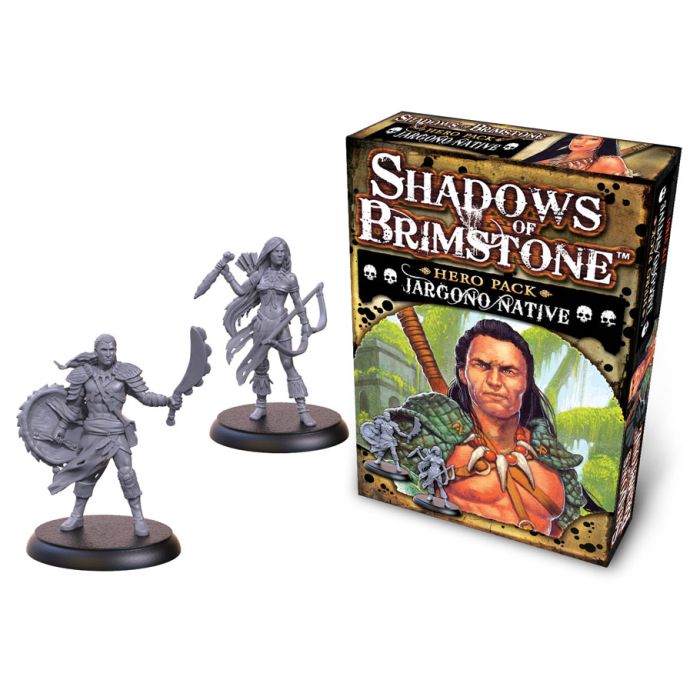 Shadows Of Brimstone: Hero Pack: Jargono Native - Cats In Hat Inc.