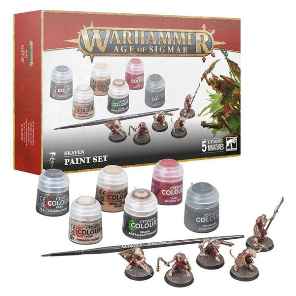 60-09 Warhammer: Age of Sigmar: Skaven Paint Set