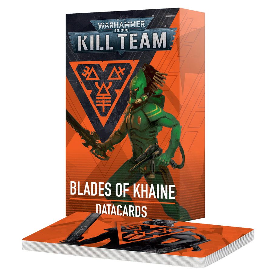 103-76 Warhammer 40,000: Kill Team: Blades of Khaine Datacards