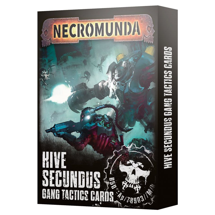 301-45 Necromunda: Hive Secundus Tactics Cards By Games Workshop