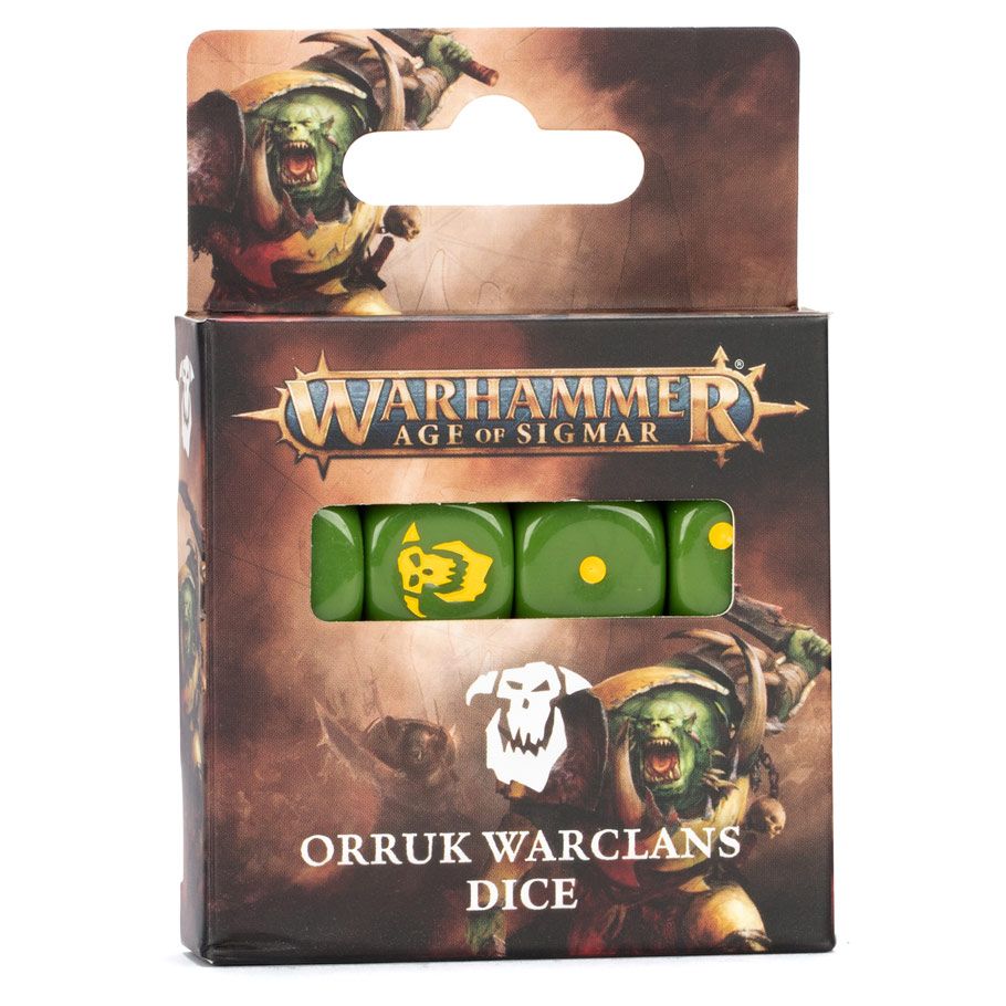 89-94 Warhammer: Age of Sigmar: Orruk Warclans: Dice