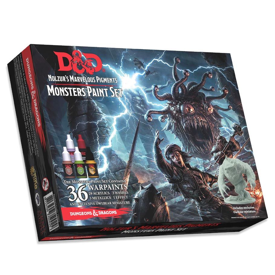 D&D: Monsters Paint Set - Cats In Hat Inc.