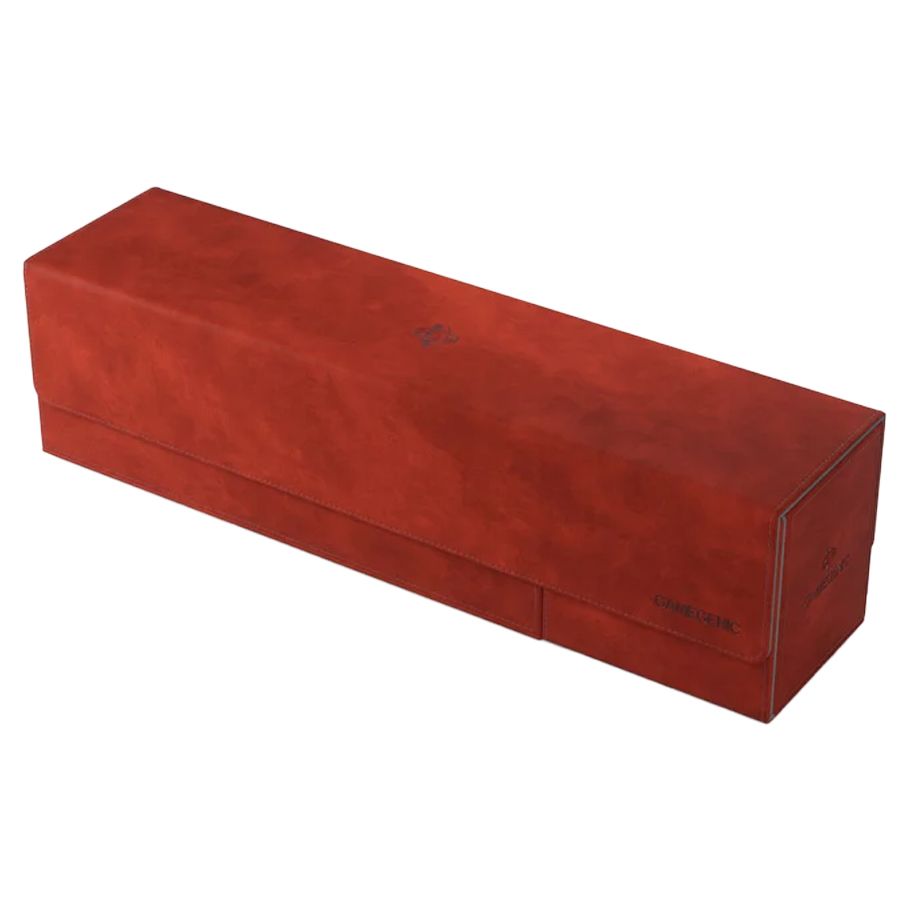 Deck Box: Cards' Lair 400+ Red - Cats In Hat Inc.