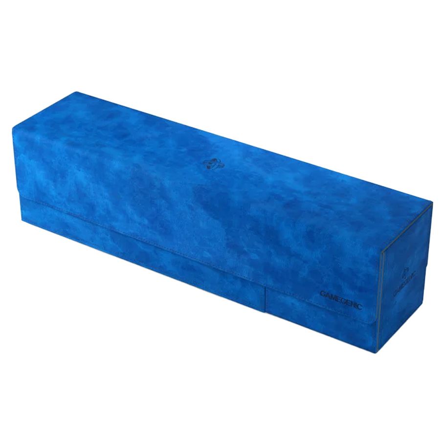 Deck Box: Cards' Lair 400+ Blue - Cats In Hat Inc.