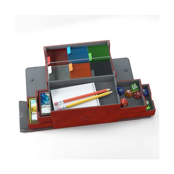 Deck Box: Games' Lair 600+ Red - Cats In Hat Inc.