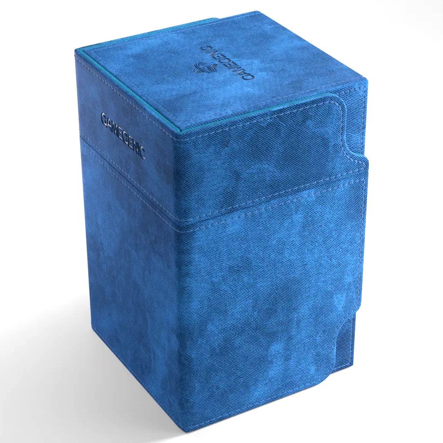 Deck Box: Watchtower: 100+ XL Blue - Cats In Hat Inc.