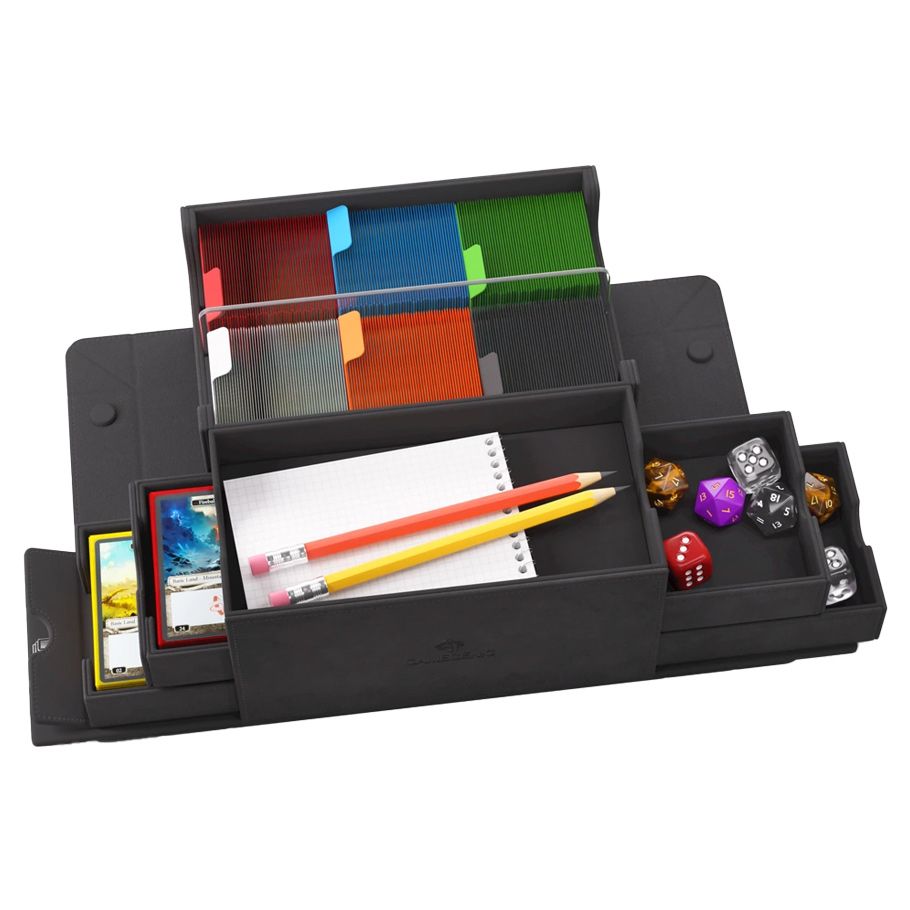 Deck Box: Games' Lair 600+ Black - Cats In Hat Inc.