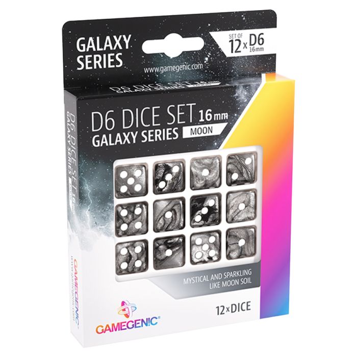 D6: Galaxy Series: Moon (12 ) - Cats In Hat Inc.
