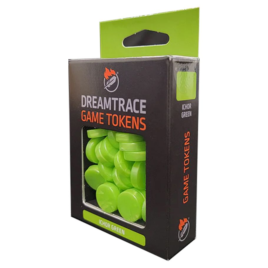 DreamTrace Gaming Tokens: Ichor Green By Ghost Galaxy