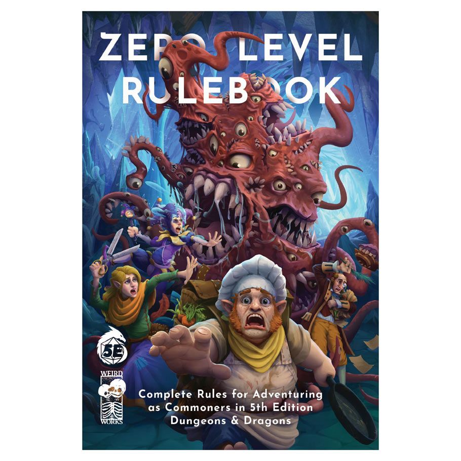 D&D 5E: Zero Level Rulebook For 5E