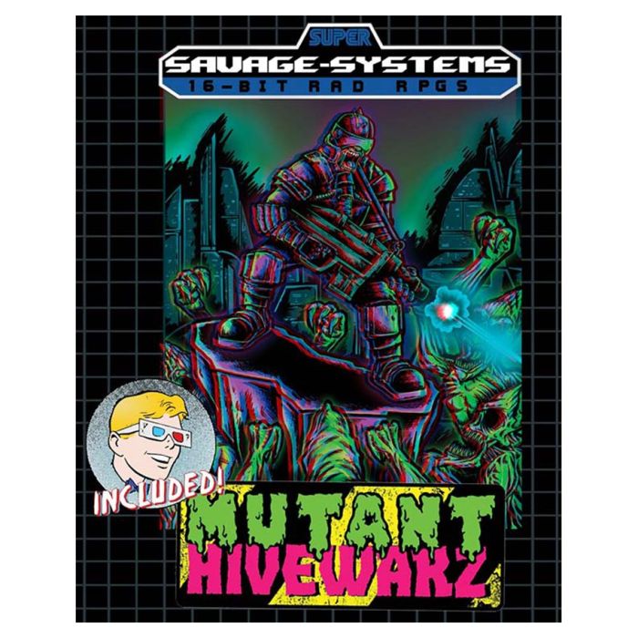 Neon Lords Of The Toxic Wasteland: Mutant Hive Warz “The 3D Experience” - Cats In Hat Inc.