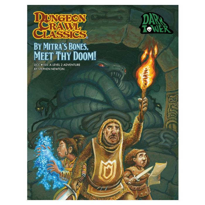 Dungeon Crawl Classics: Adventue #105 By Mitra’s Bones, Meet Thy Doom! - Cats In Hat Inc.