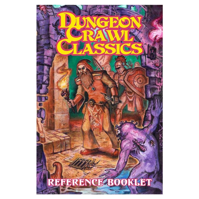 Dungeon Crawl Classics: Reference Booklet - Cats In Hat Inc.