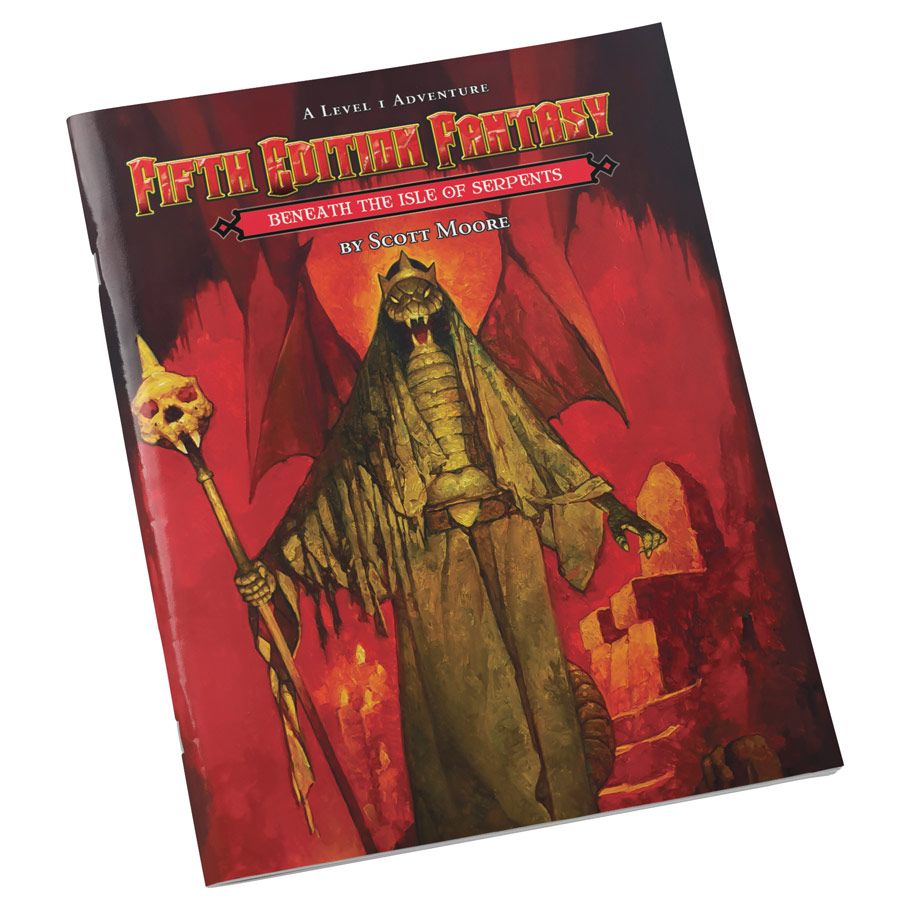 D&D 5E: Fantasy #28: Beneath the Isle of the Serpents