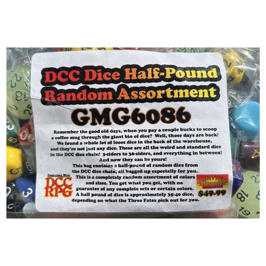 Dungeon Crawl Classics: Dice Half Pound Random Assortment By Goodman Games