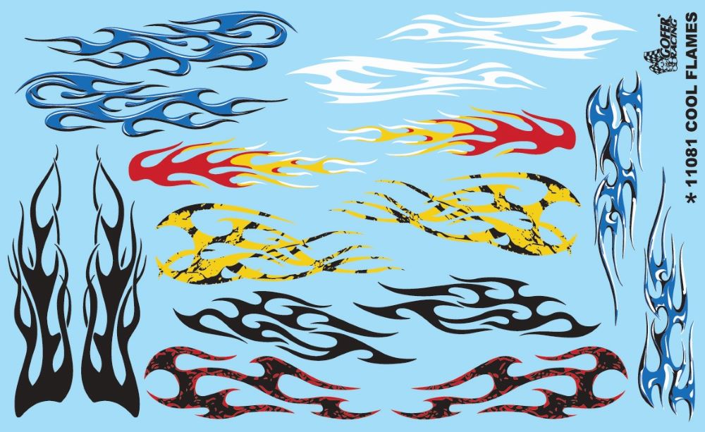 1/24-1/25 Cool Flames (Various Colors)