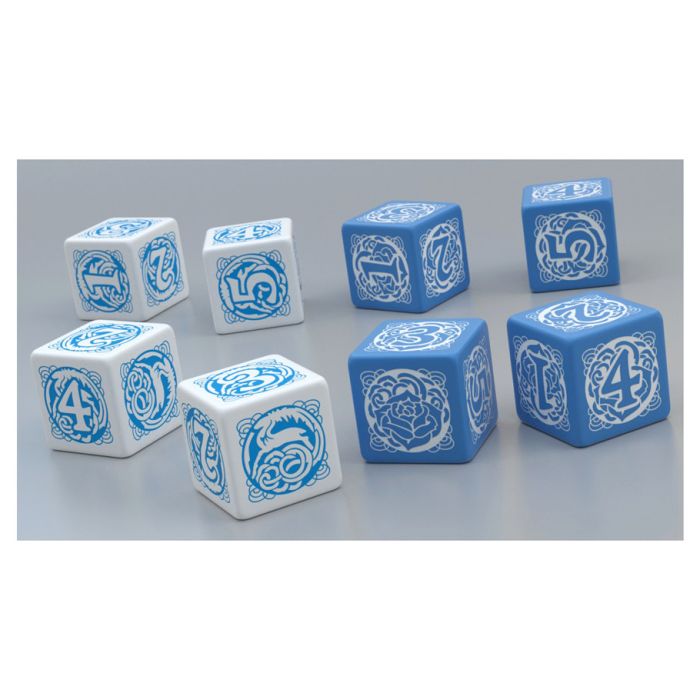 Blue Rose: Dice Set - Cats In Hat Inc.