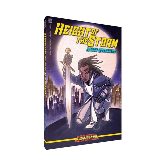 Mutants & Masterminds: Height Of The Storm (Novel) - Cats In Hat Inc.