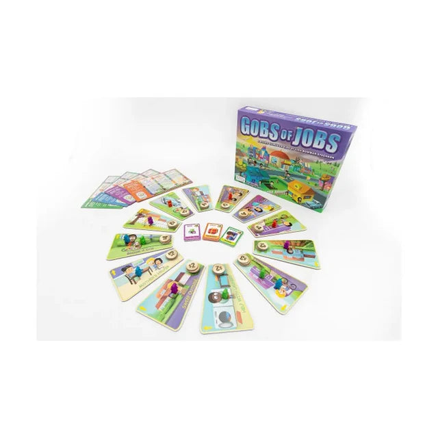 Gobs Of Jobs Board Game For Kids!
