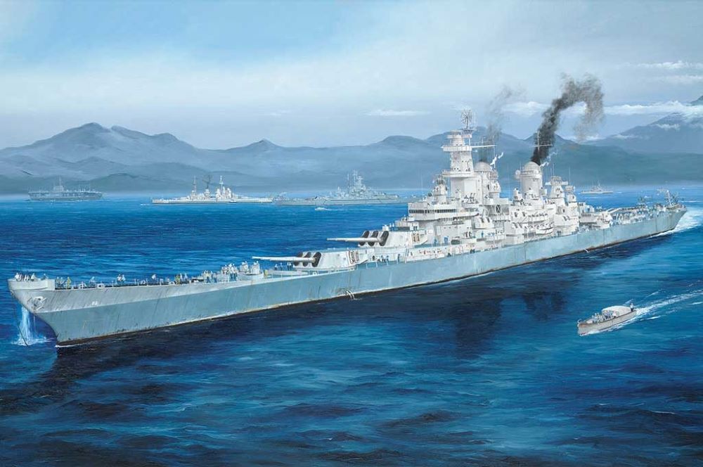 1/350 USS Missouri BB63 Battleship