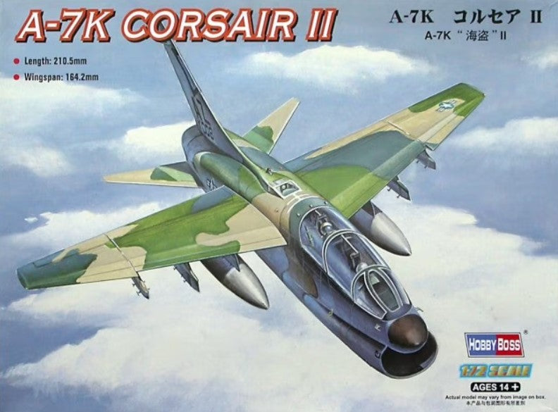1/72 A7K Corsair II Light USN Attack Aircraft