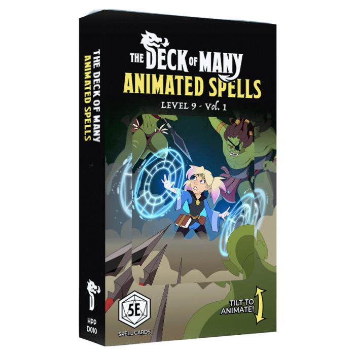 D&D 5E: Animated Spells: Level 9 Volume 1 - Cats In Hat Inc.