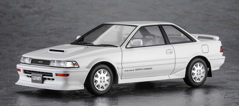 1/24 Toyota Corolla Leven AE92 GT-Z Late Version Car w/Lip Spoiler (Ltd Edition)