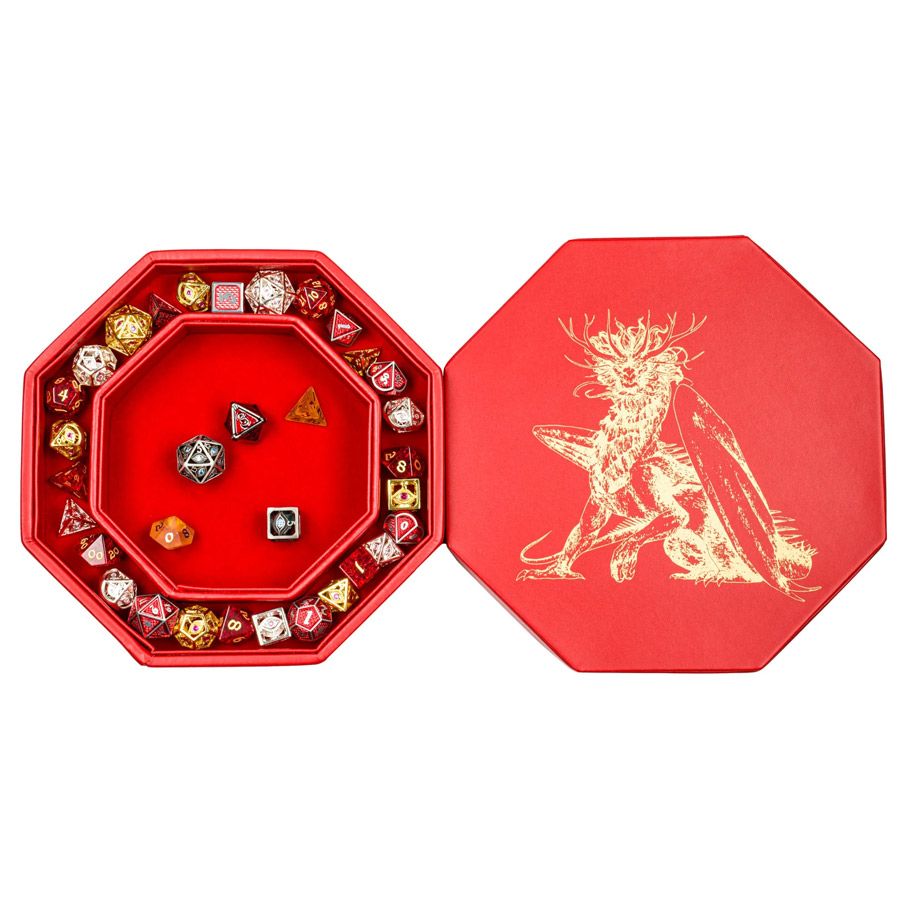 Dice Tray: Hero's Hoard Dice Tray And Keeper: Royal Dragon