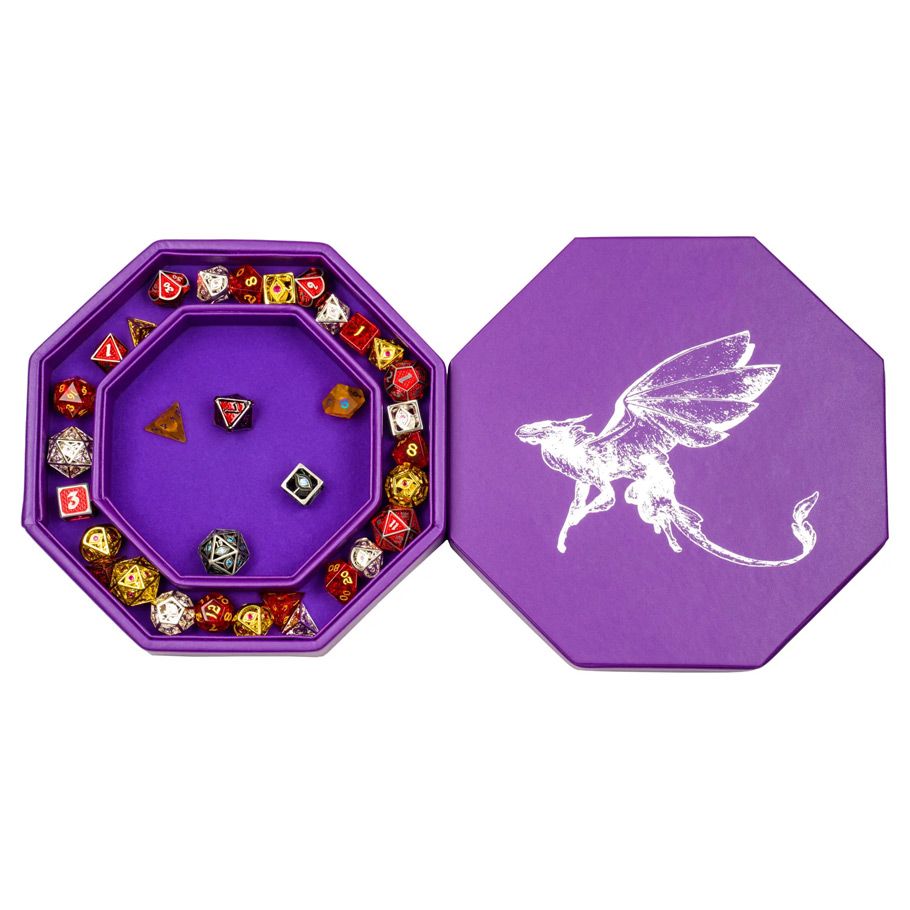 Dice Tray: Hero's Hoard Dice Tray And Keeper: Fairy Dragon