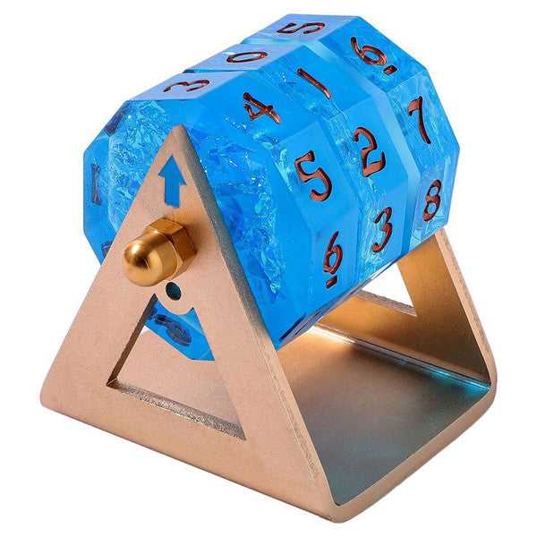 Eldritch Dial Gaming Counter: Blue