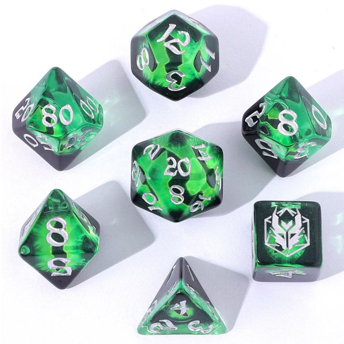 7-set Wyrmforged: Dragon Eye Green