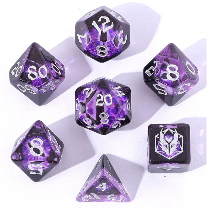 7-set Wyrmforged: Dragon Eye Purple