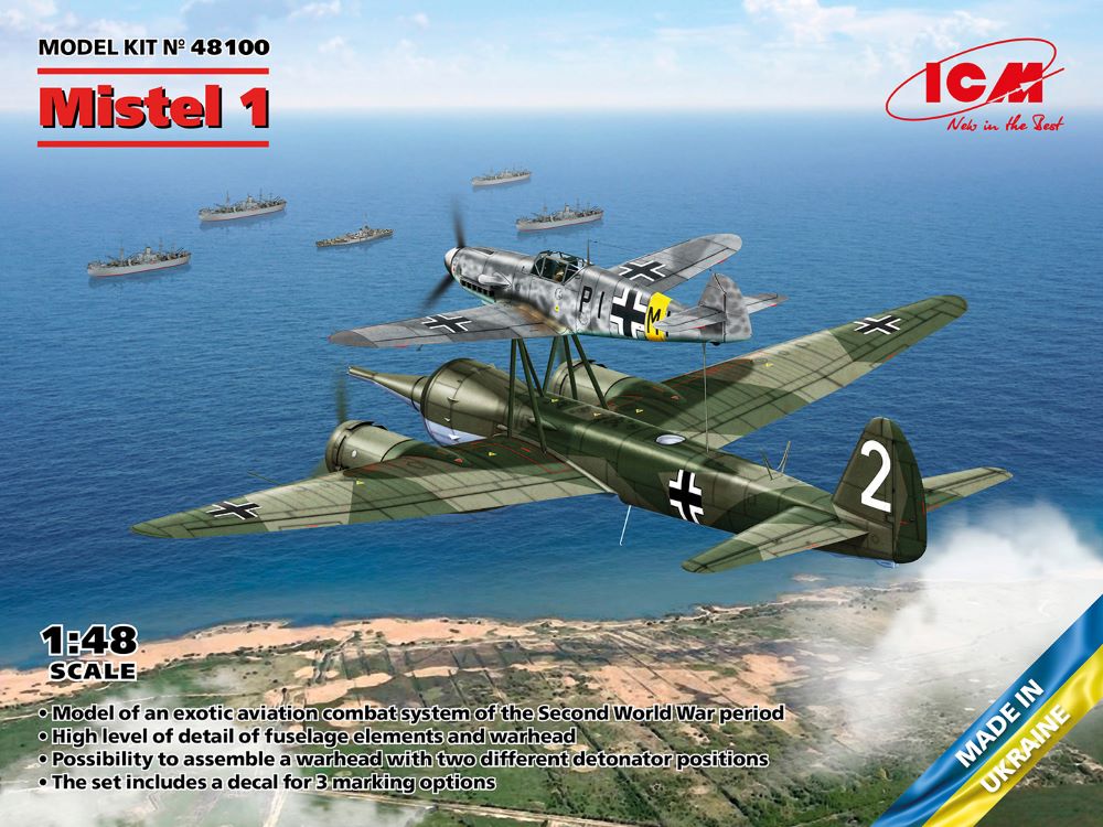 1/48 WWII German Mistel 1 Attack Aircraft
