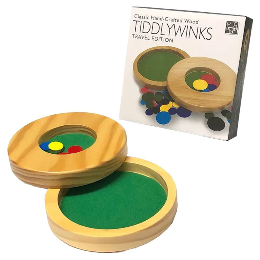 Wooden Tiddlywinks