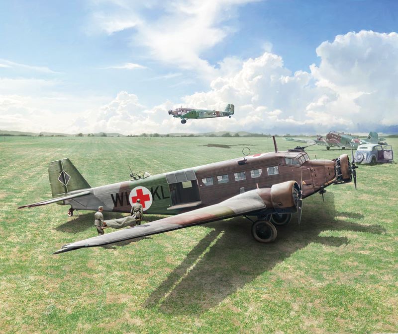1/72 Ju52/3m Transport Aircraft
