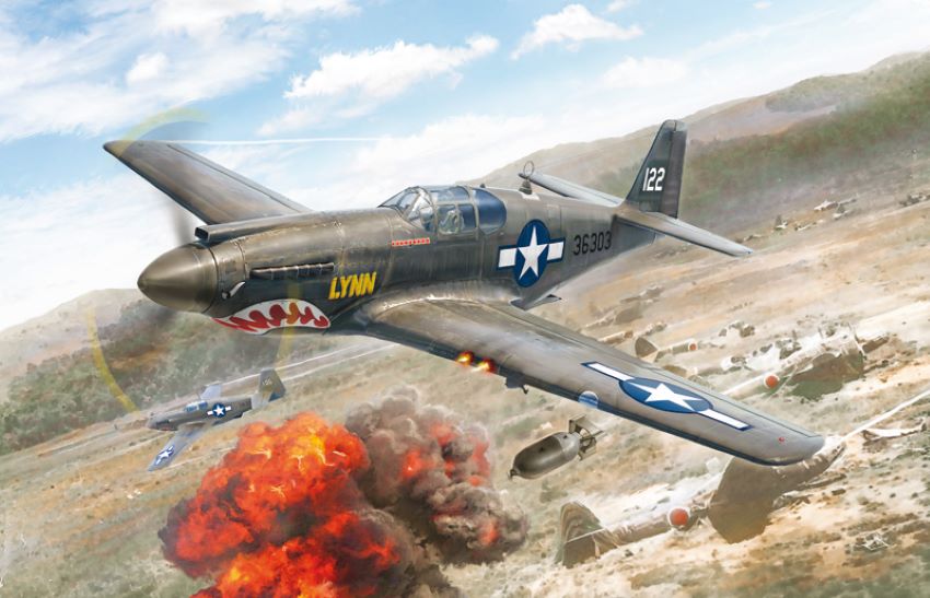 1/72 P51A Mustang Aircraft