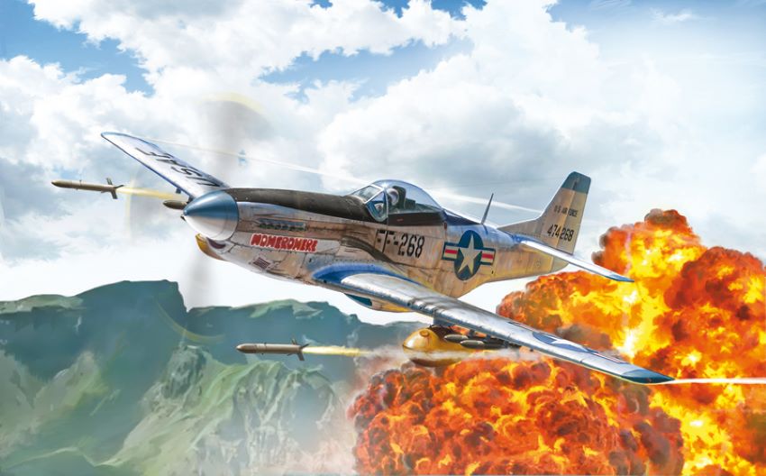 1/72 F51D Mustang Fighter Korean War