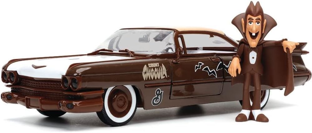 1/24 General Mills 1959 Cadillac Coupe DeVille Car w/Count Chocula Figure