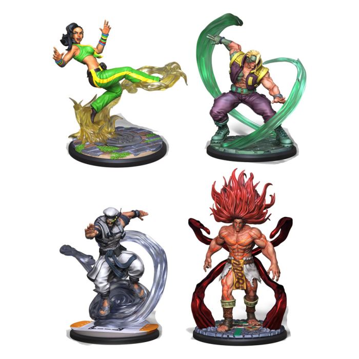 Street Fighter: The Miniatures Game SF V Character Pack - Cats In Hat Inc.