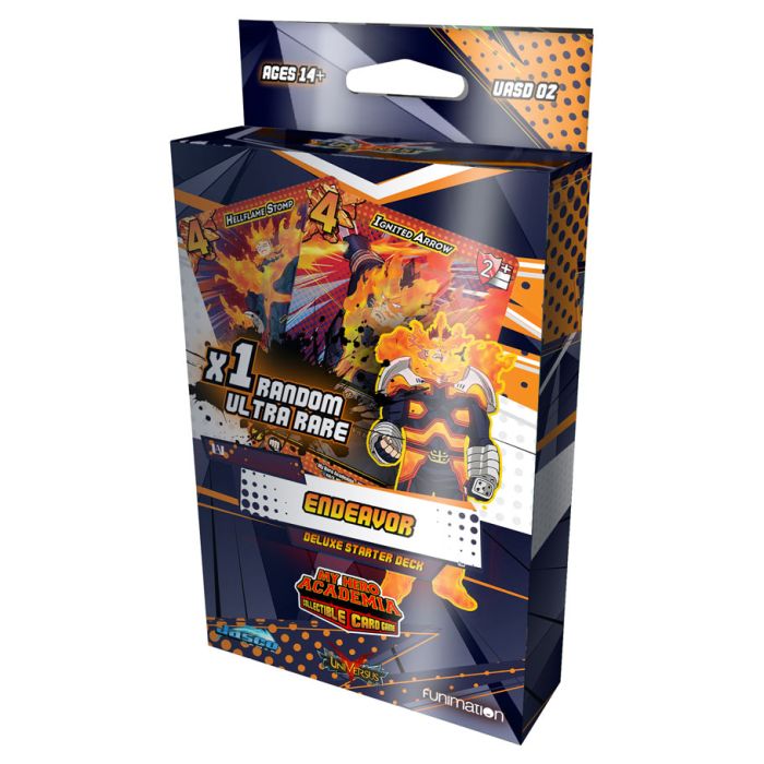 My Hero Academia CCG: Starter Deck: Endeavor - Cats In Hat Inc.