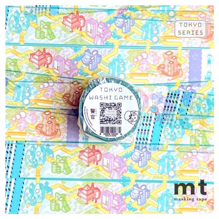 Tokyo Washi Game Cops - Cats In Hat Inc.