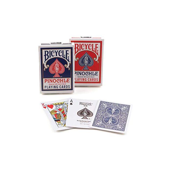 Playing Cards: Pinochle Standard Index - Cats In Hat Inc.