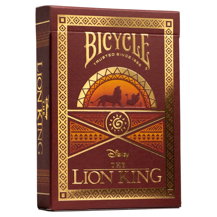 Playing Cards: Bicycle: Lion King - Cats In Hat Inc.
